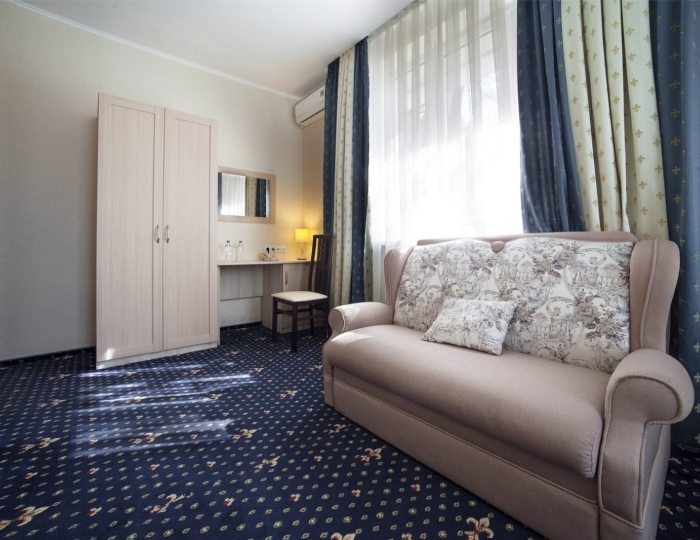 Стандартный номер – корпус «Посейдон». - Курортный комплекс «Песочная Бухта» Севастополь