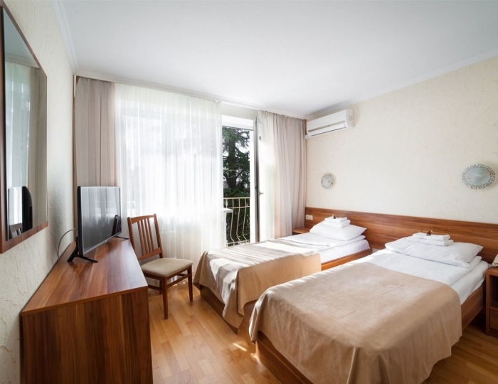 Стандартный номер - корпус «Антей». - Номерной фонд - Курортный комплекс «Песочная Бухта» Севастополь